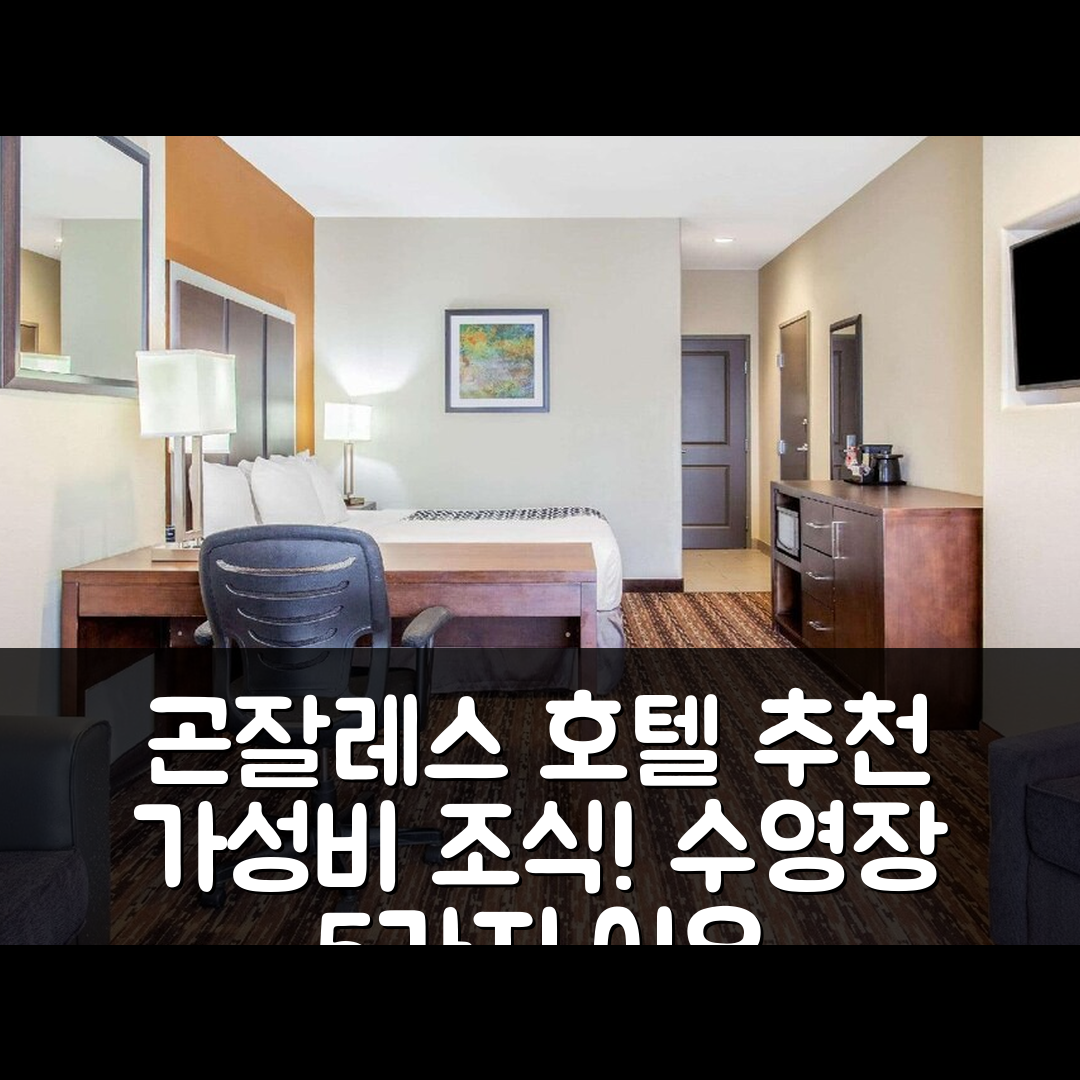 곤잘레스 숙소 여행 호텔 추천 라 퀸타 인 앤 스위트 | 가성비 좋은 조식과 수영장 5가지 이유