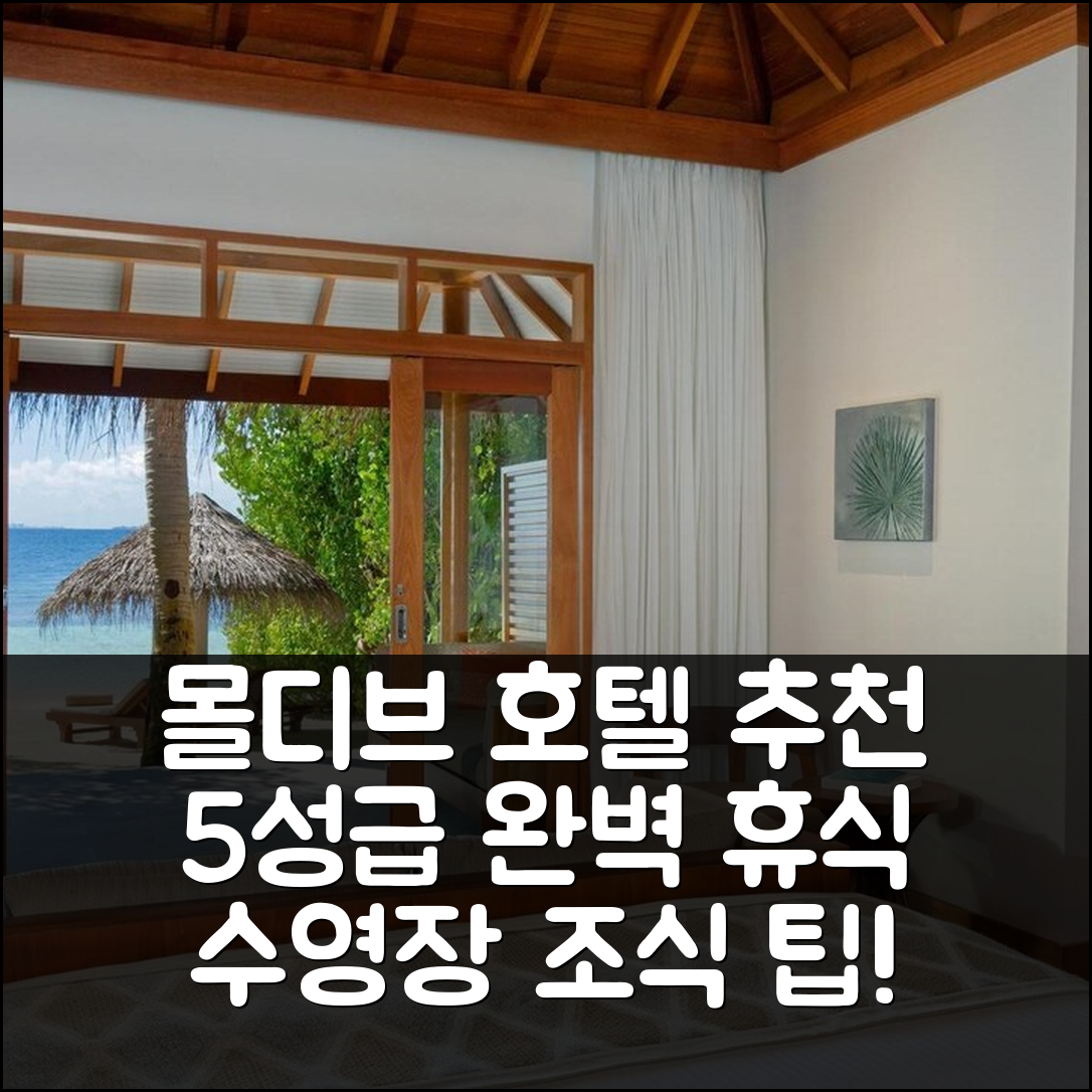 몰디브 아일랜드 숙소 여행 호텔 추천 바로스 몰디브 | 5성급 조식과 수영장으로 즐기는 완벽한 휴식 7가지 팁